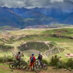 Biking over the Sacred Valley