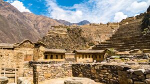 Biking over the Sacred Valley