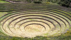 Biking over the Sacred Valley
