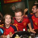 Cusco World Cup Celebration: Spanish Fans Paint Peru Red
